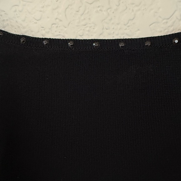 Ming Wang Black Sleeveless Top - Picture 5 of 9